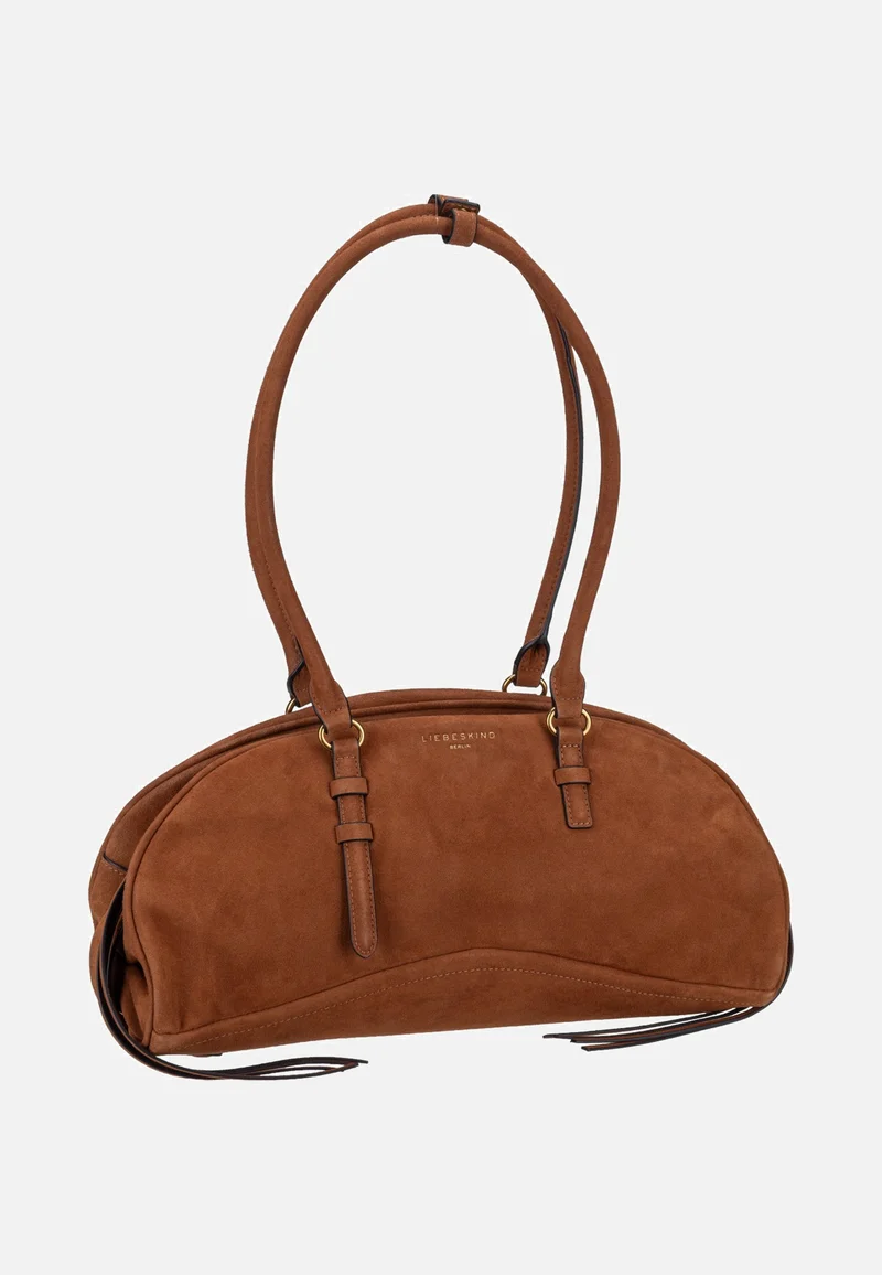 Capri Satchel M Suede Brown - Satchel