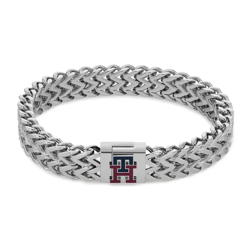 Tommy Hilfiger Jewels Monogram Silberfarbene Armband TJ2790462