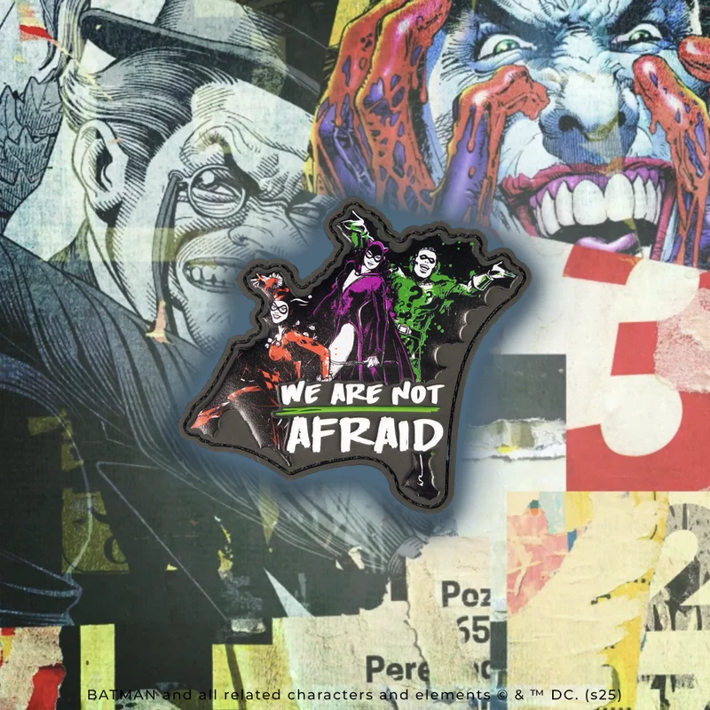 DC Villains Not Afraid Patch Sale