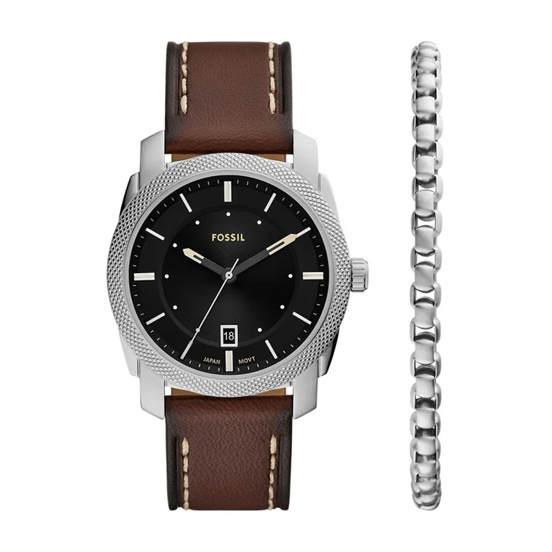 Fossil Machine Herren Uhr FS6081SET
