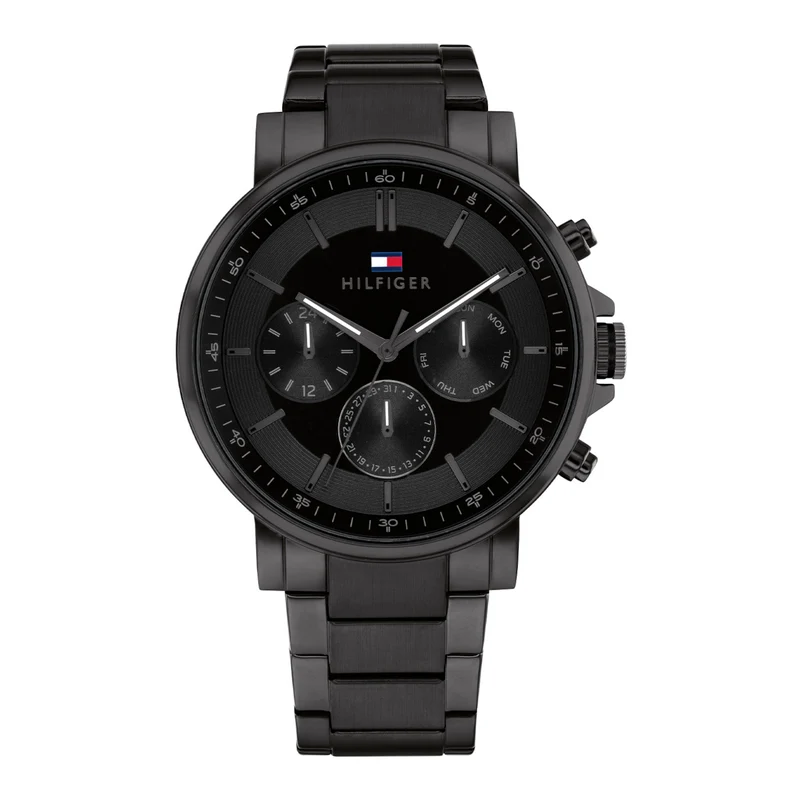 Tommy Hilfiger Tyson herren Uhr Schwarz TH1710590