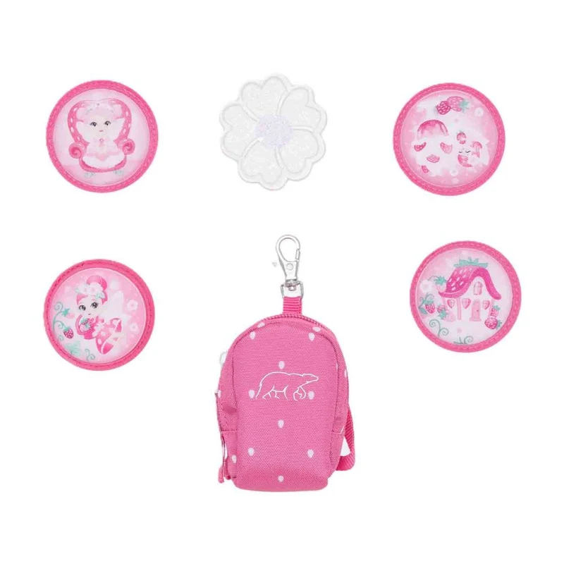Beckmann Mini Rucksack Strawberry Buttons