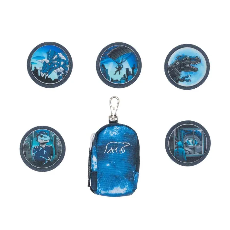 Beckmann Mini Rucksack Tech Rex Buttons