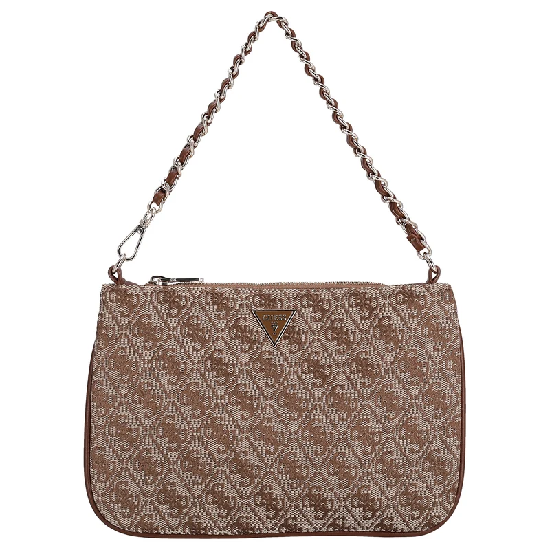 Guess Flat Pouch - Schultertasche 24.5 cm (latte logo)