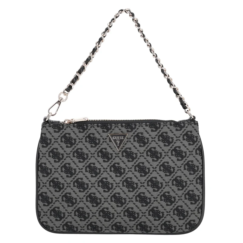 Guess Flat Pouch - Schultertasche 24.5 cm (coal logo)