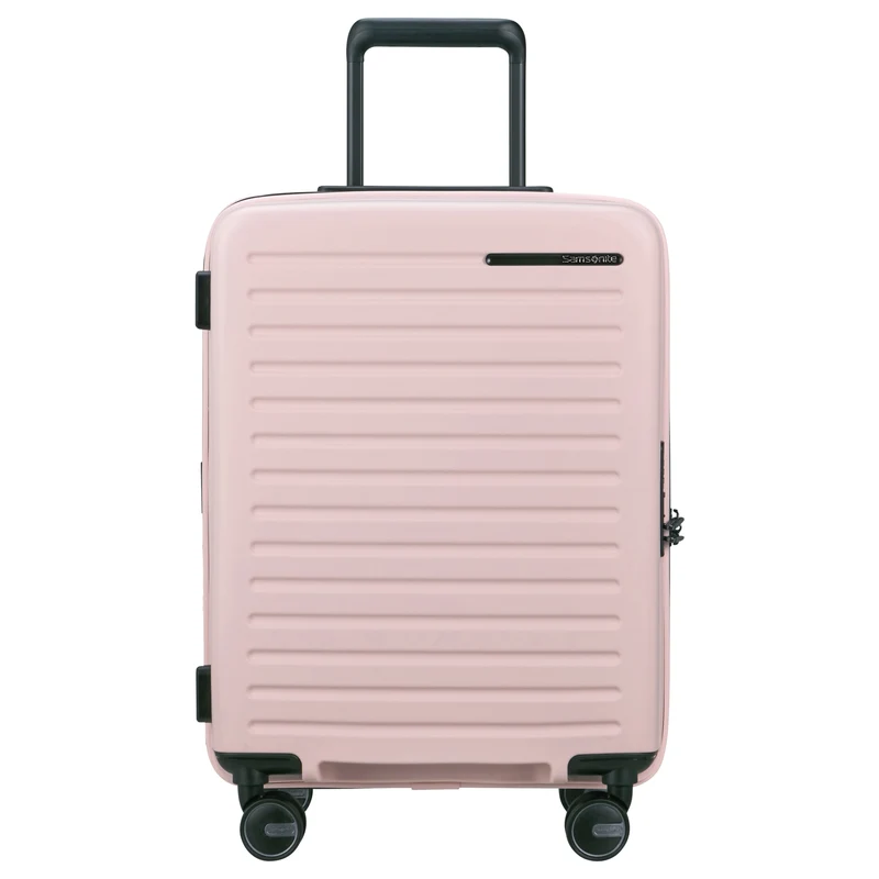 Samsonite Selection Restackd - 4-Rollen-Kabinentrolley 55 cm erw. (rose)