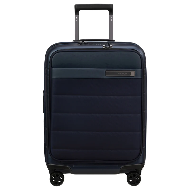 Samsonite Selection Neopod Easy Access - 4-Rollen-Kabinentrolley 55 cm erw. (midnight blue)