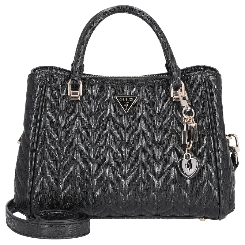 Guess Stacey Satchel - Henkeltasche 26 cm (black)