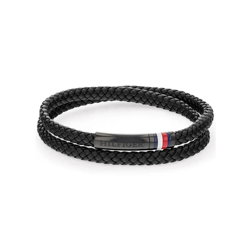 Tommy Hilfiger herren Armband Schwarz TJ2790552