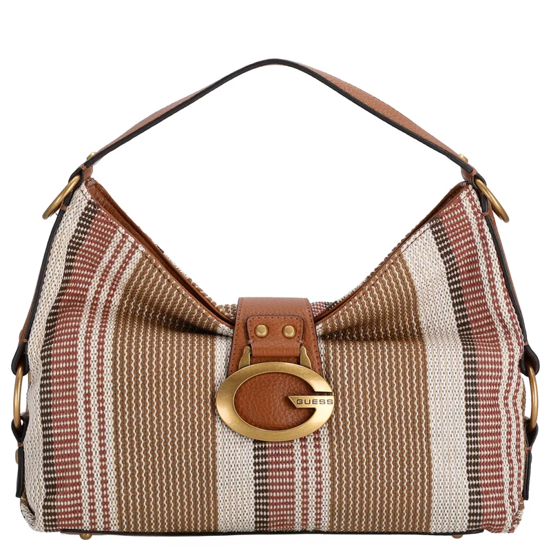 Guess Camden - Schultertasche 34.5 cm (cognac multi)