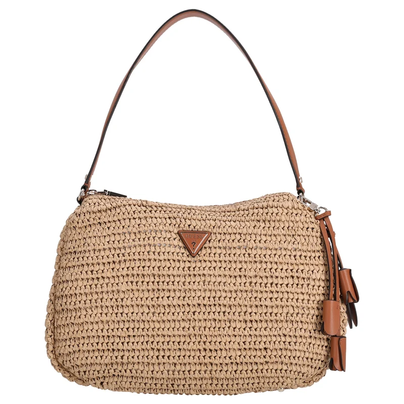 Guess Ofelia Hobo - Schultertasche 33 cm (natural/cognac)