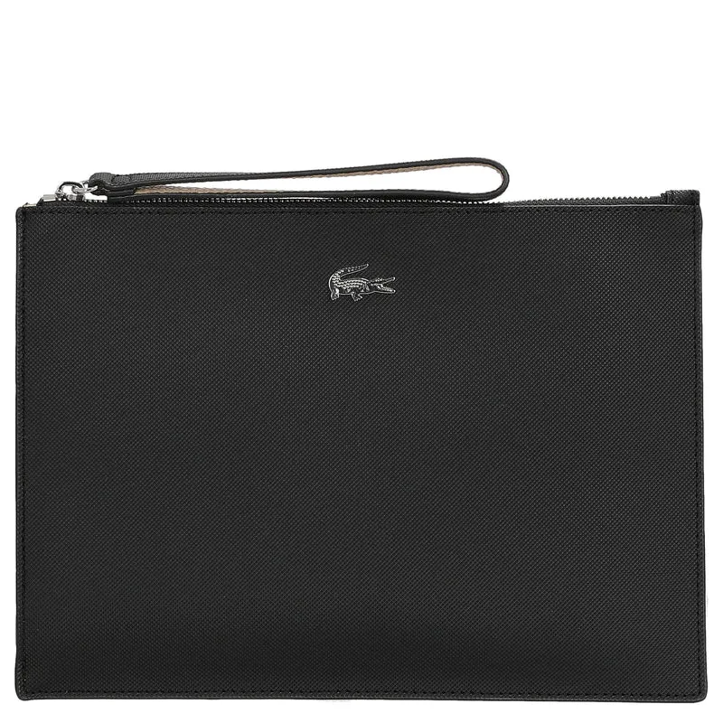 Lacoste Anna - Clutch 28 cm (noir krema)