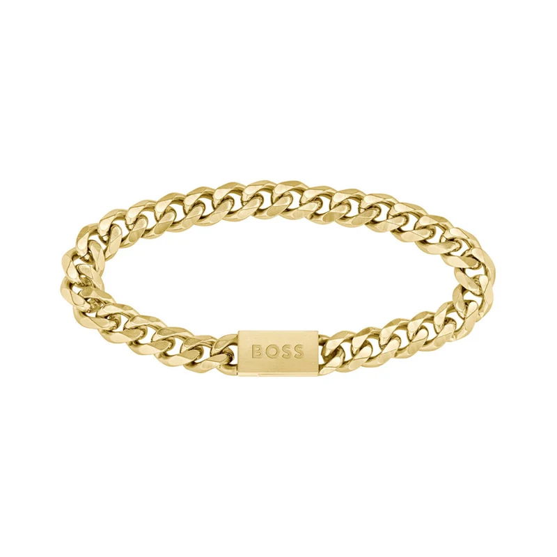 Hugo Boss BOSS Chain Goldfarbene Armband HBJ1580403M
