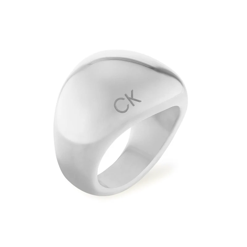 Calvin Klein Silberfarbene Ring CJ35000443-52