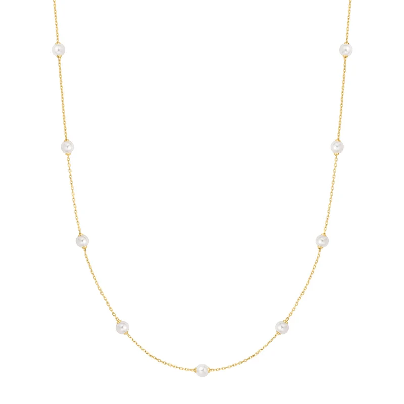 Ania Haie Miss Dainty Goldfarbene Perlenkette AH-N065-03G