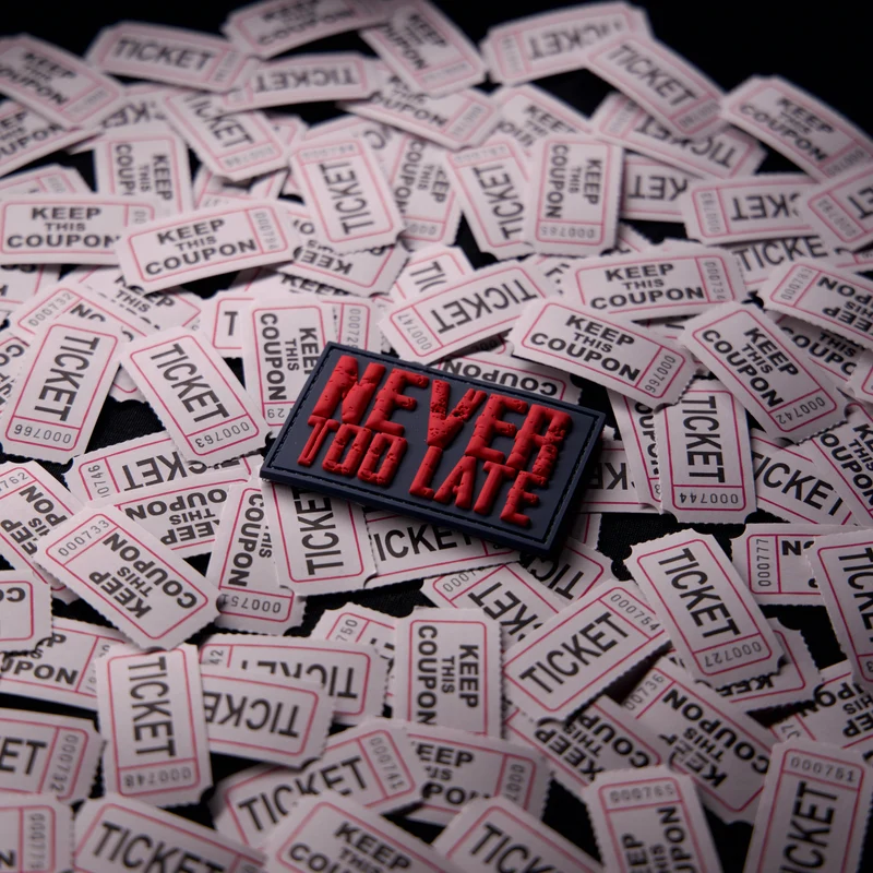 One Life Never Too Late Patch Sale