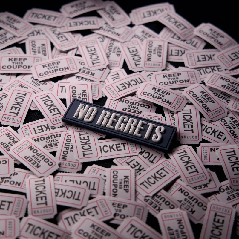One Life No Regrets Patch Sale