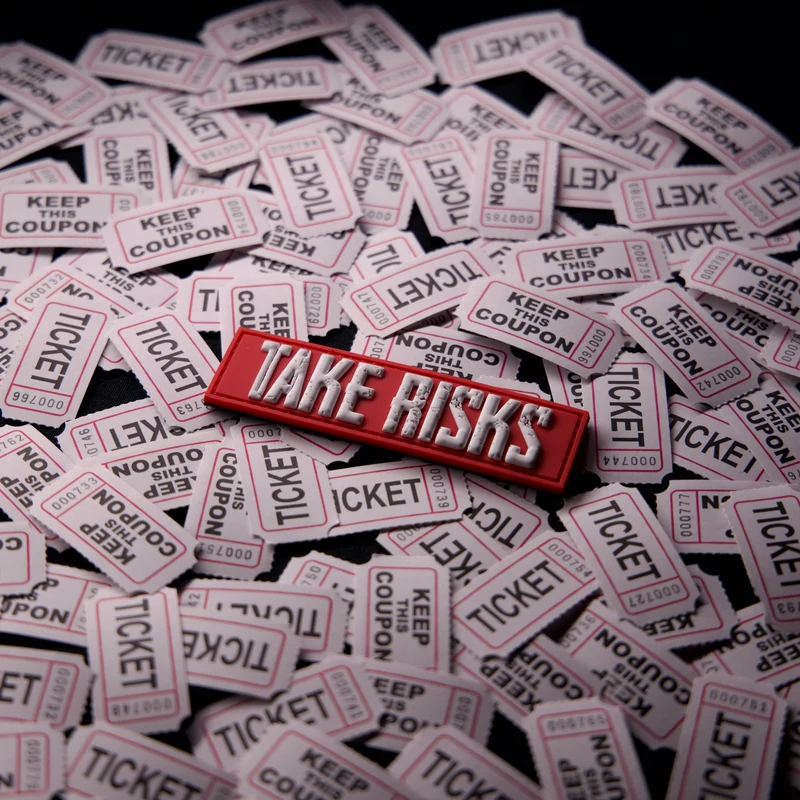 One Life Take Risks Patch Sale