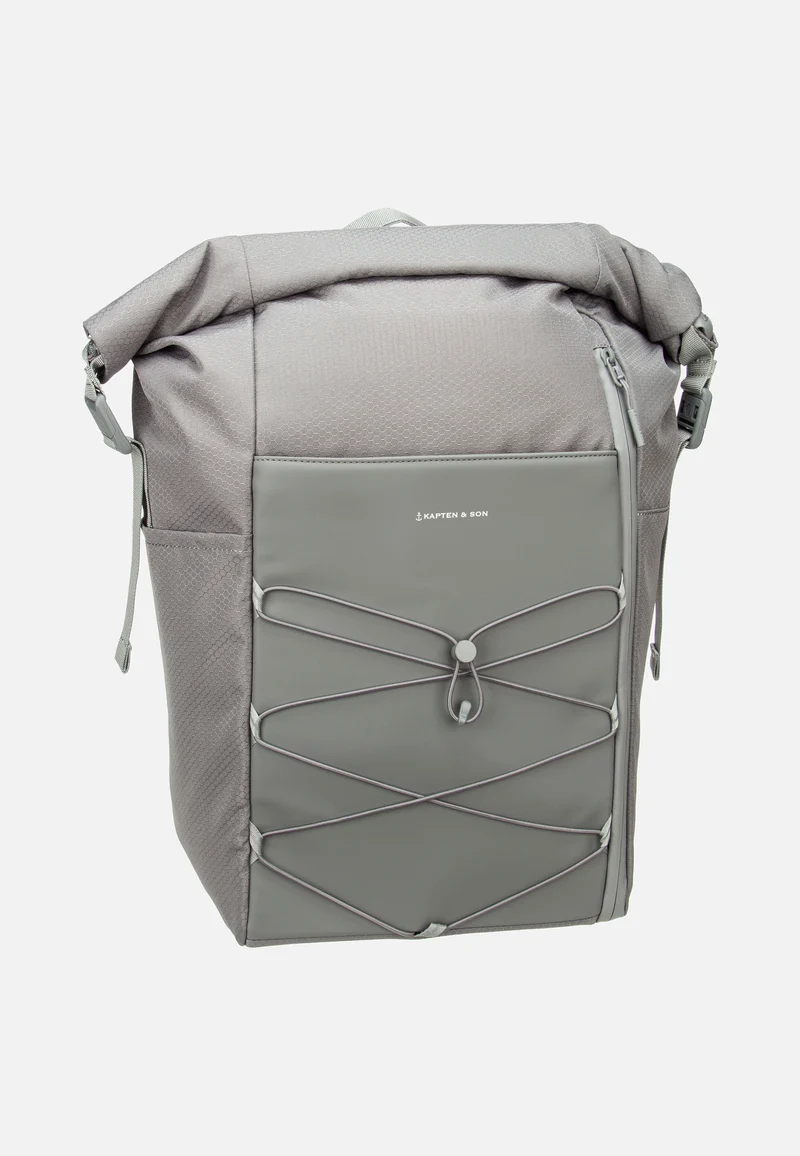 Yoho Stone Grey - Rolltop Rucksack