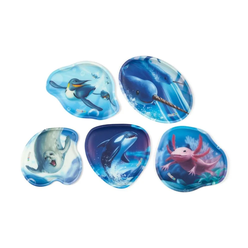Ergobag Kontur-Klettie Set 5tlg. Unterwasser