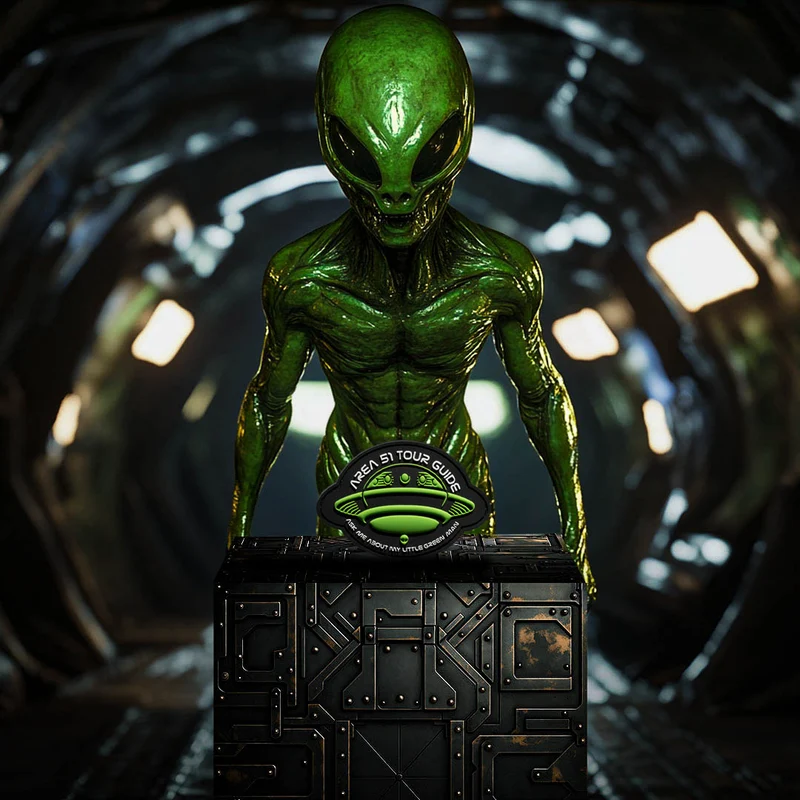 Area 51 Tour Guide Patch Sale
