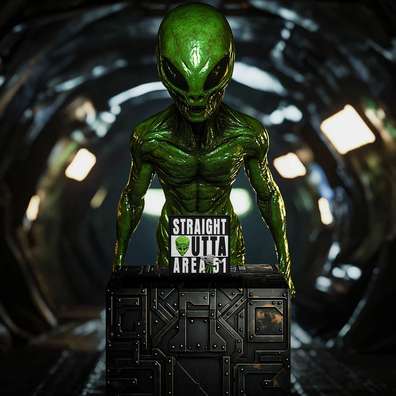 Straight Outta Area 51 Patch Sale