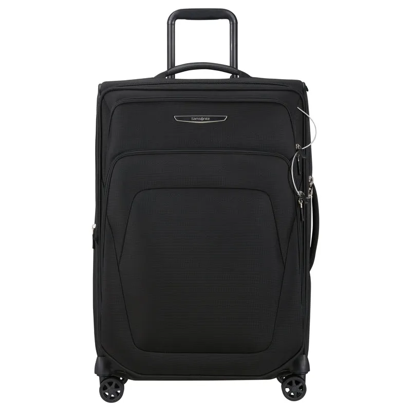 Samsonite Spark SNG 2 - 4-Rollen-Trolley 67/24 cm erw. (black, 67 cm)