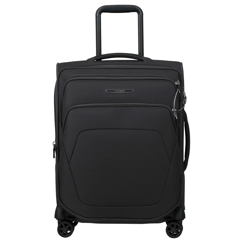 Samsonite Spark SNG 2 - 4-Rollen-Kabinentrolley 55/20 cm erw. (black)
