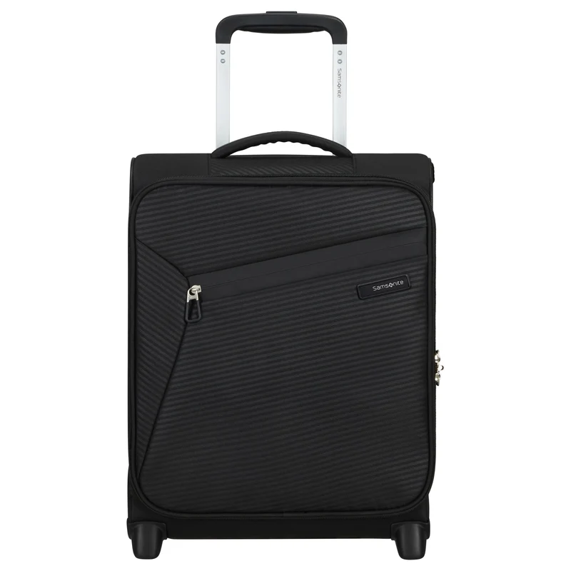 Samsonite Litebeam Upright Underseater - 2-Rollen-Kabinentrolley 45 cm (black)