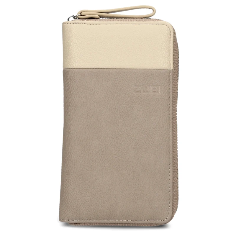 zwei Eva EV2 - Geldbörse 15cc 19 cm (nubuk-cappuccino)
