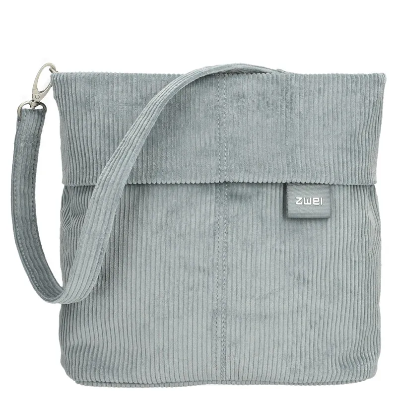 zwei Mademoiselle M8 - Schultertasche 25 cm (cord-sage)