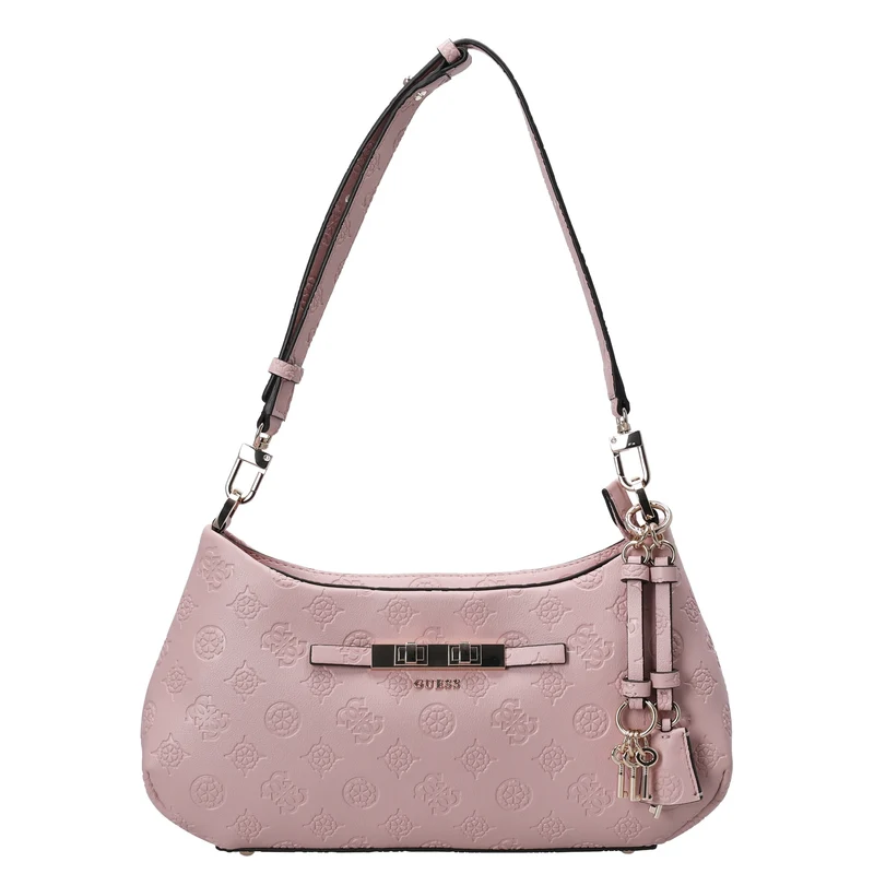 Guess Carmella - Schultertasche 30 cm (light pink logo)