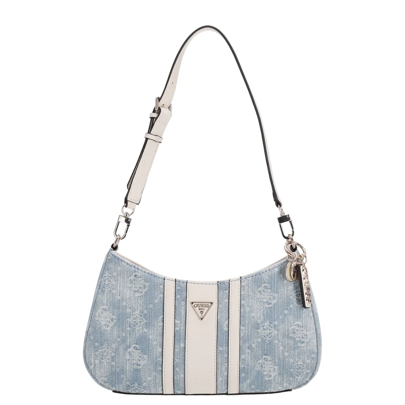 Guess Noelle II Top Zip - Schultertasche 29.5 cm (denim logo)