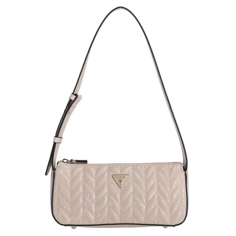 Guess Stacey Mini - Schultertasche 23 cm (light beige)