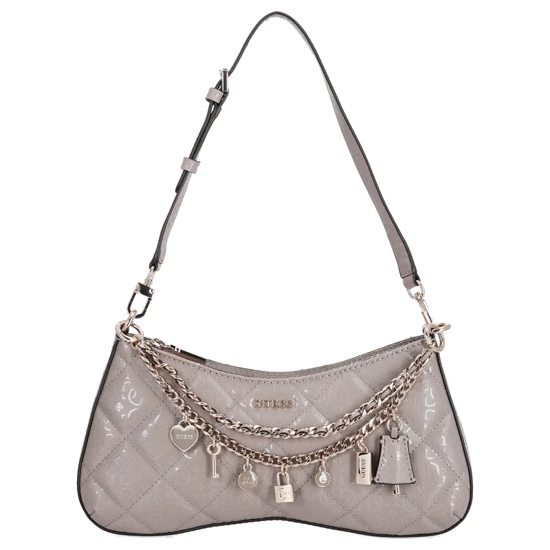 Guess Libby - Schultertasche 30 cm (dark taupe)