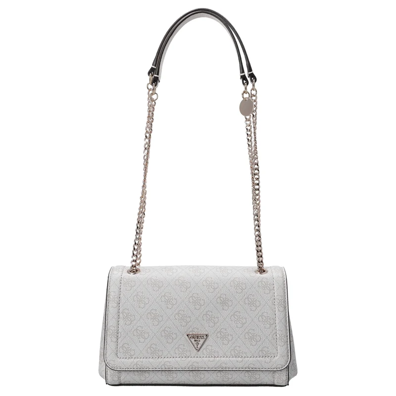Guess Noelle II Convertible Xbody Flap - Umhängetasche 24 cm (bone logo)