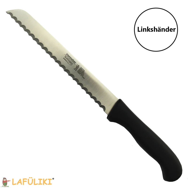 Linkshänder Brotmesser Kunststoffgriff