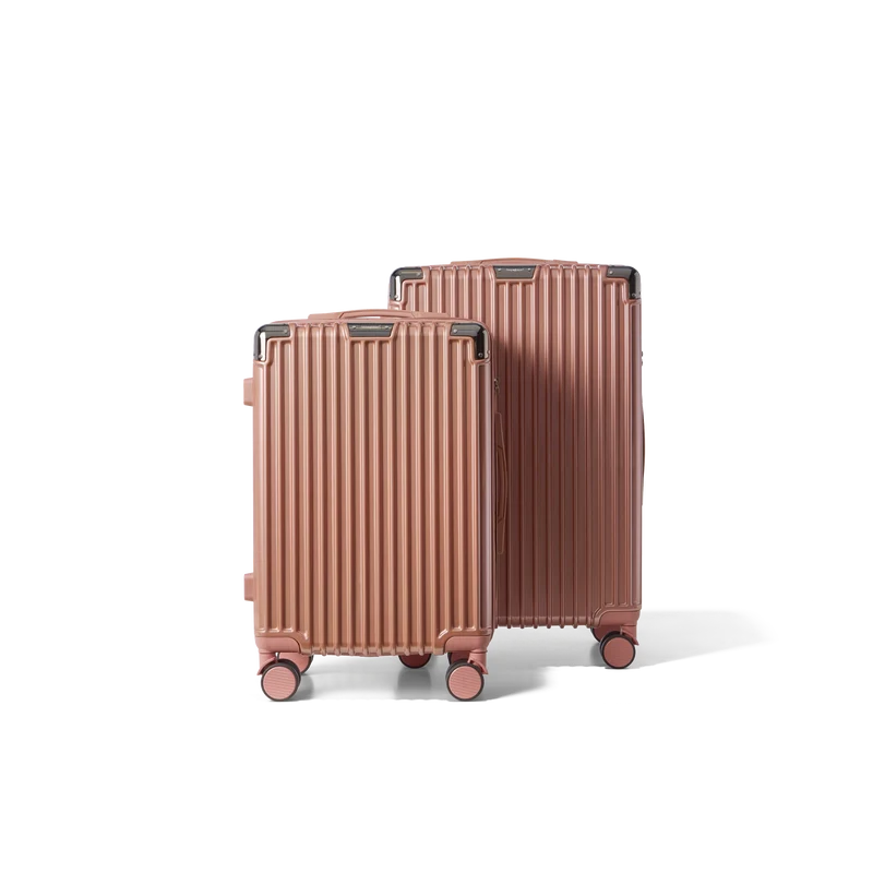 Kofferset 2 delig Rose Gold | S / M