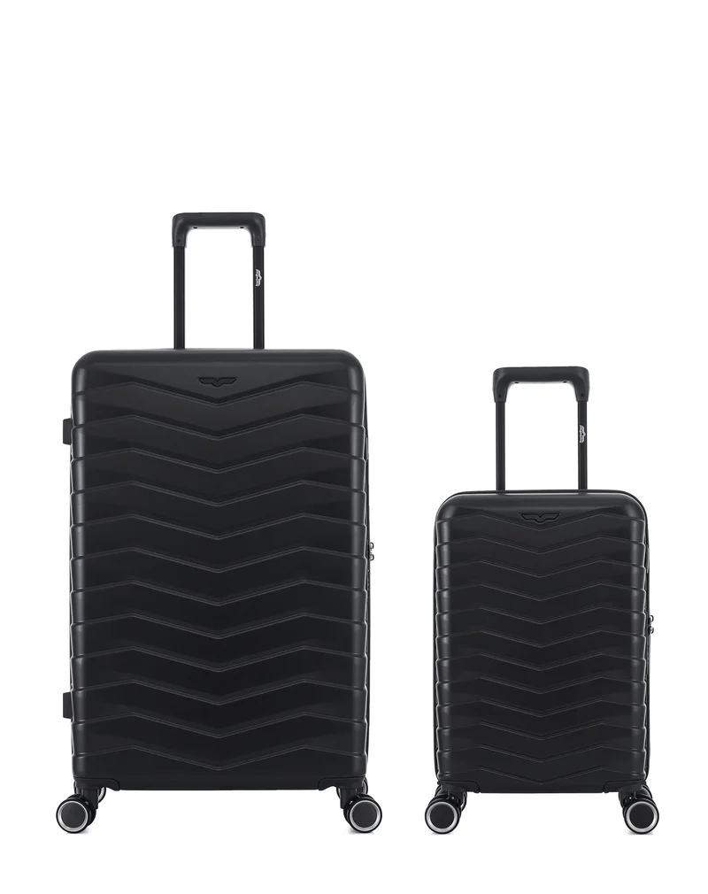 2er-Pack Hartschalenkoffer: Großer Koffer und Handgepäck XS SEATTLE