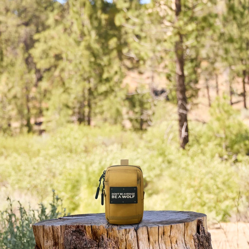 Tactical EDC Pouch Attachment Bag Khaki