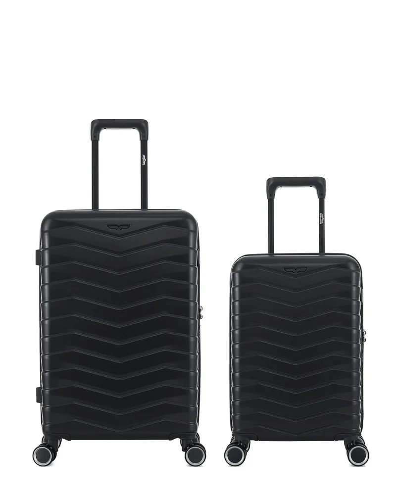 2er-Pack Hartschalenkoffer: Mittelgroßer Koffer und Handgepäck XS SEATTLE