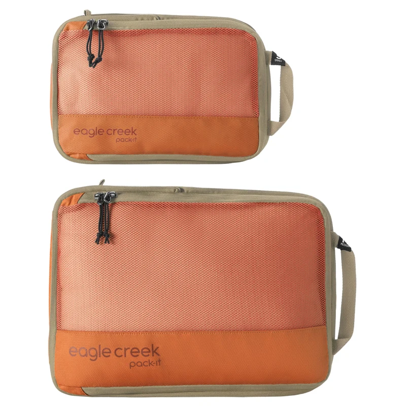 Eagle Creek selection Pack-It Reveal Compression Cube Set S/M 2tlg. - Packsack (mandarin)