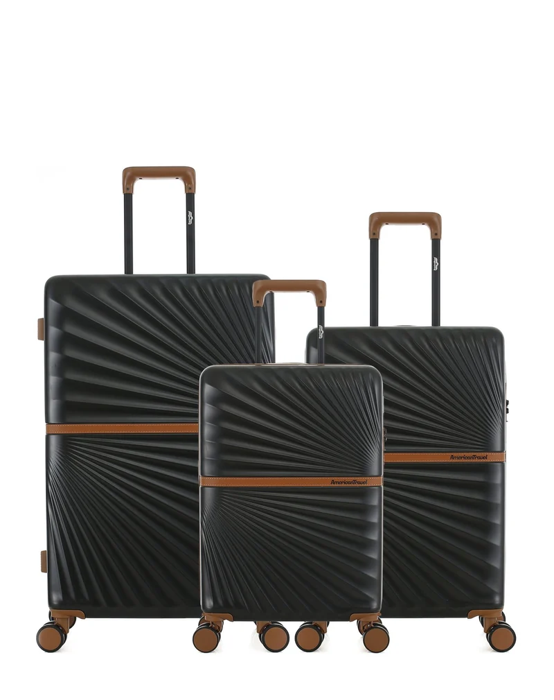 3er-Pack Hartschalenkoffer: Großer Koffer, mittelgroßer Koffer und Handgepäck OAKLAND