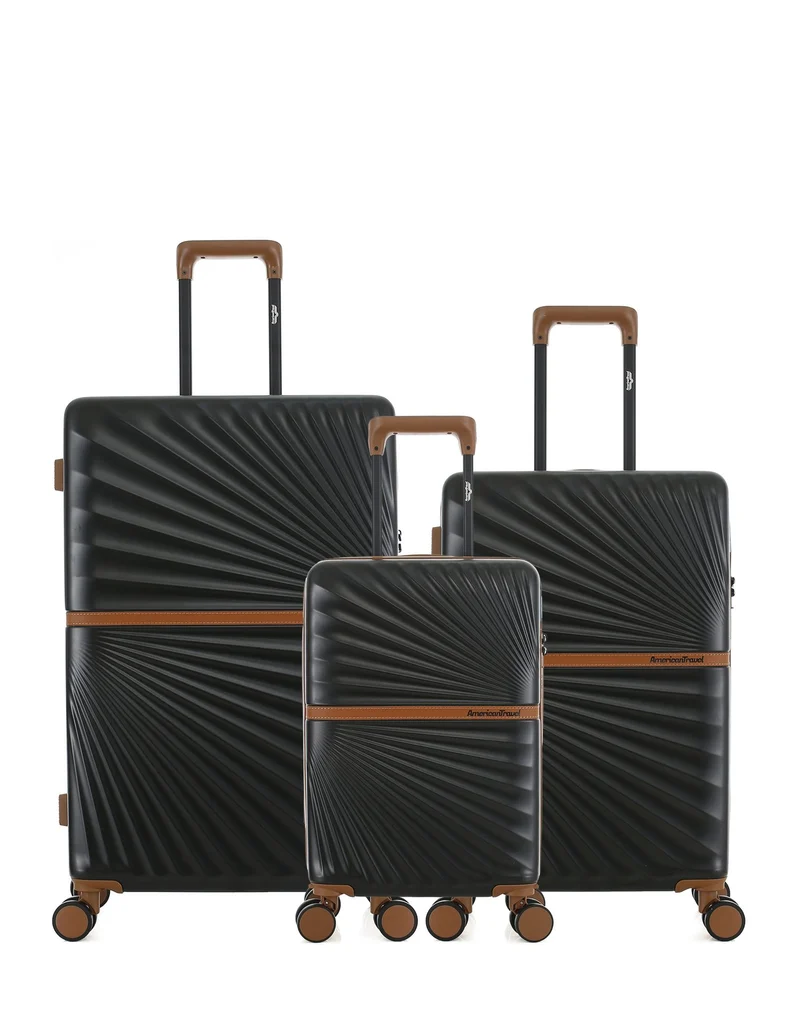 3er-Pack Hartschalenkoffer: Großer Koffer, mittelgroßer Koffer und Handgepäck XS OAKLAND