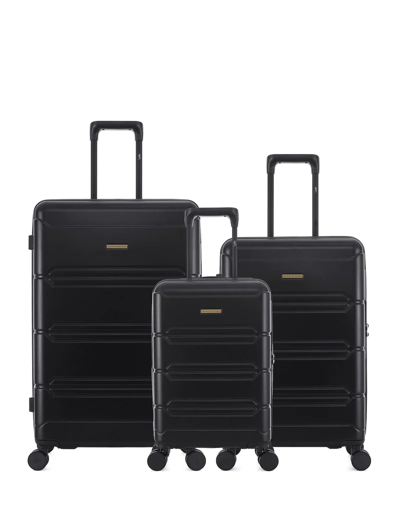 3er-Pack Hartschalenkoffer: Großer Koffer, mittelgroßer Koffer und Handgepäck XS LYNDA