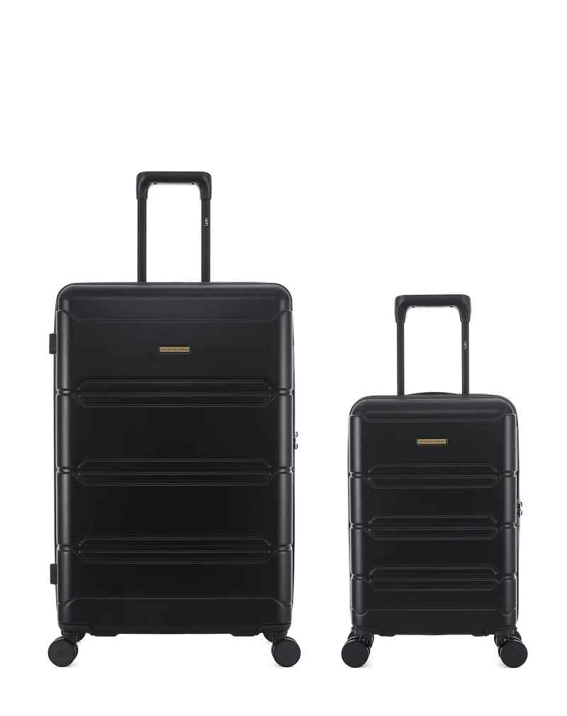 2er-Pack Hartschalenkoffer: Großer Koffer und Handgepäck XS LYNDA