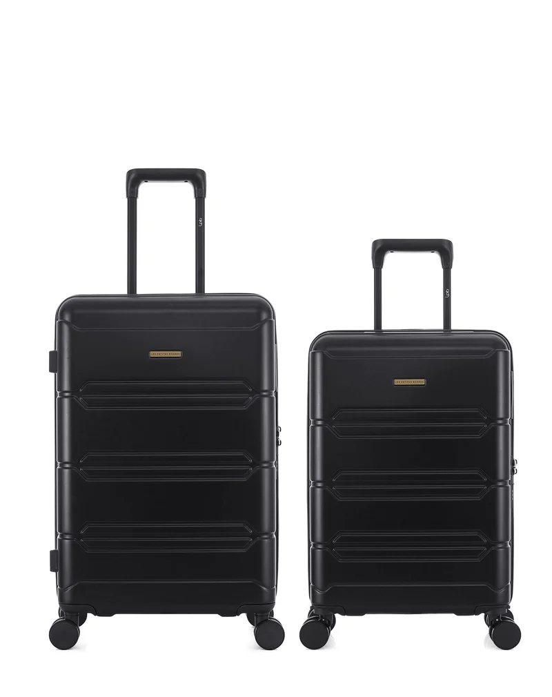2er-Pack Hartschalenkoffer: Mittelgroßer Koffer und Handgepäck LYNDA