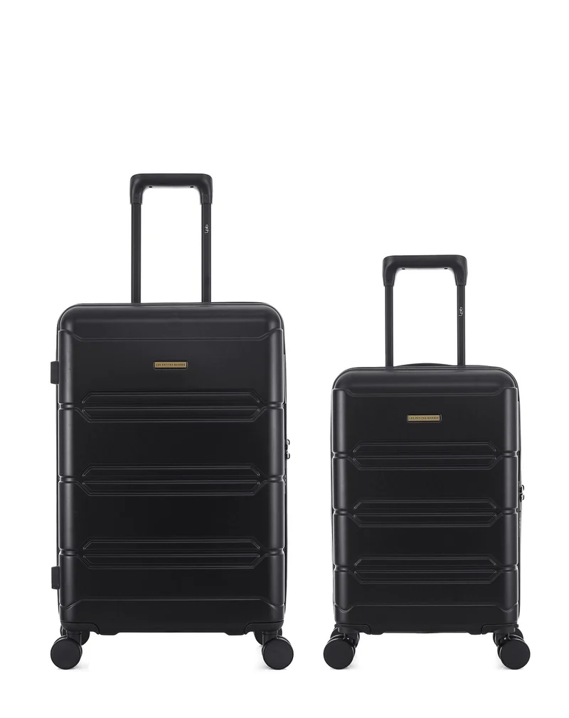 2er-Pack Hartschalenkoffer: Mittelgroßer Koffer und Handgepäck XS LYNDA