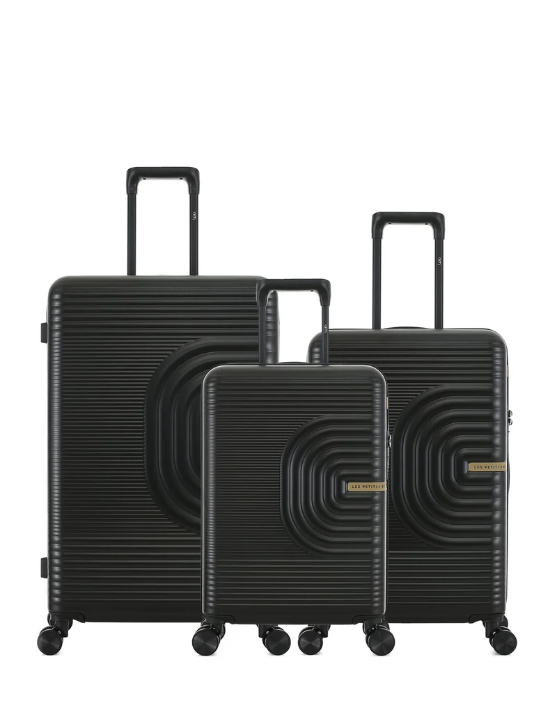 3er-Pack Hartschalenkoffer: Großer Koffer, mittelgroßer Koffer und Handgepäck CELIA
