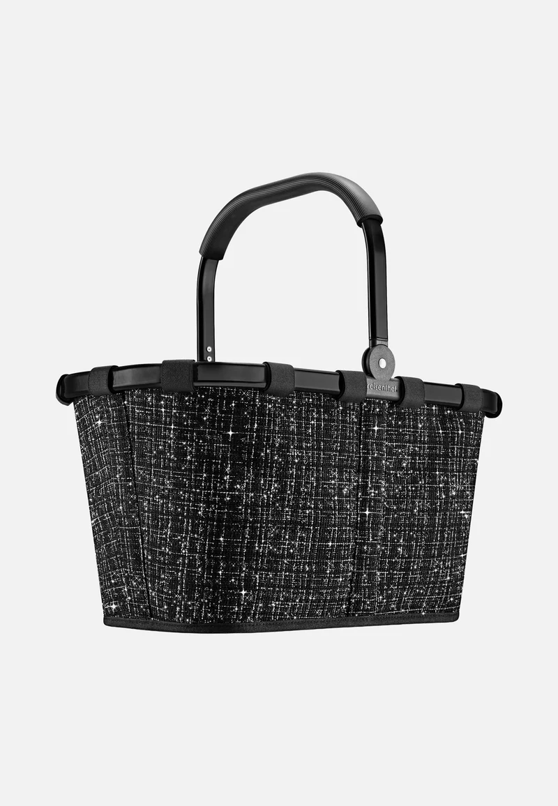 Carrybag Bouclé Black - Einkaufskorb